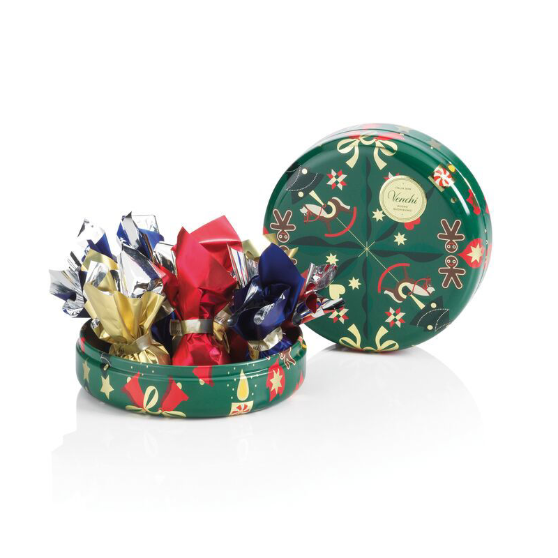 Latta di Natale con Cioccolatini Assortiti - Gr. 86