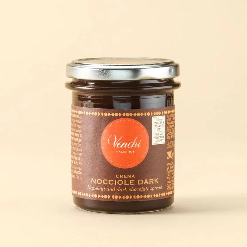 Crema Spalmabile Fondente e Nocciole - Gr. 200