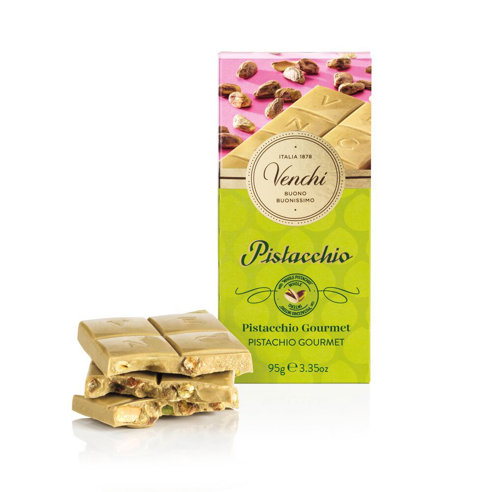 Venchi Tavoletta Pistacchio Gourmet - Gr. 95  - Dolcar S.A.S.