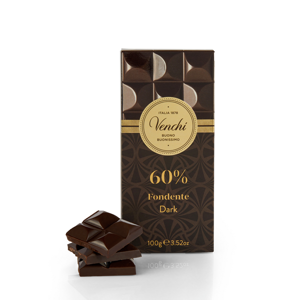 Tavoletta Cioccolato Fondente 60% - Gr. 100 — Venchi