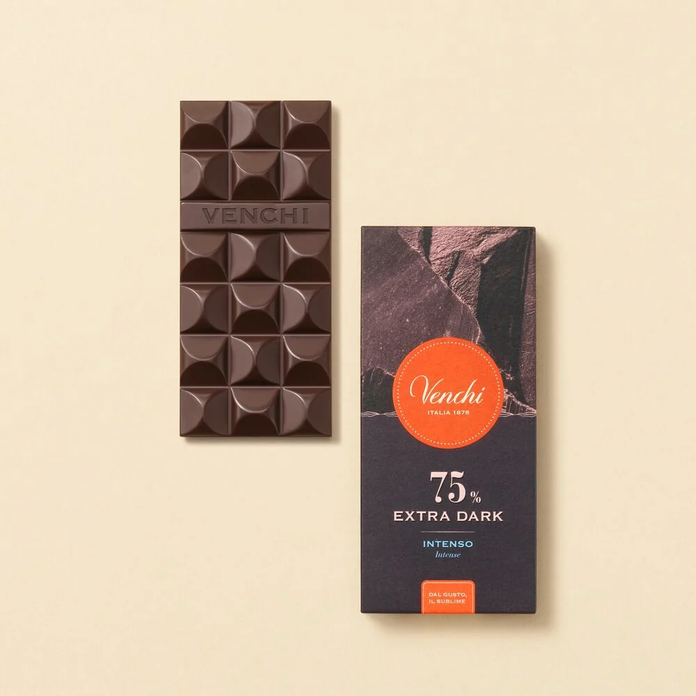 Tavoletta di Cioccolato Extra Fondente 75% - Gr. 78
