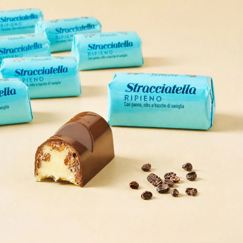 Lingottino Stracciatella Fondente - Gr. 500