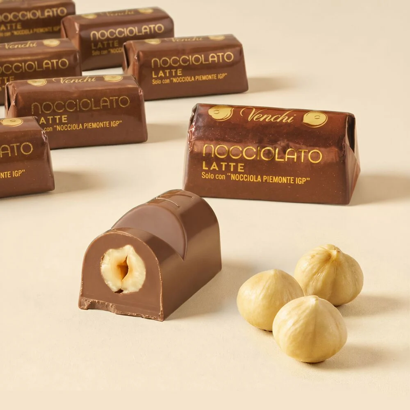 Lingottino Nocciolato Latte - Gr. 500