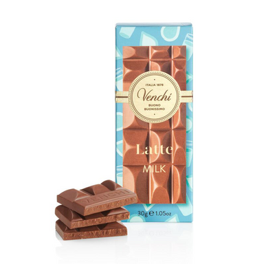 Venchi Mini Tavoletta Latte - Gr. 30  - Dolcar S.A.S.