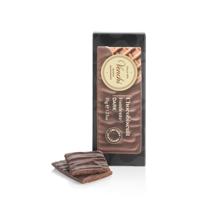 Venchi Snack ChocoBiscuit Fondente - Gr. 35  - Dolcar S.A.S.