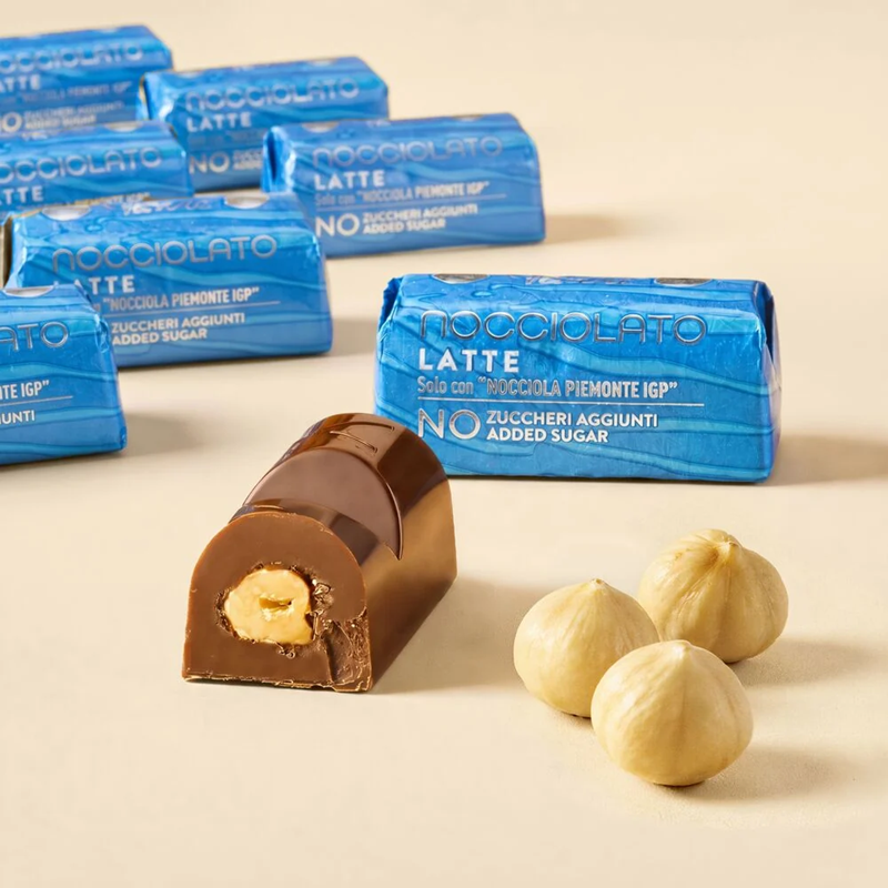 Lingottino Nocciolato Latte Senza Zuccheri Aggiunti - Gr. 500