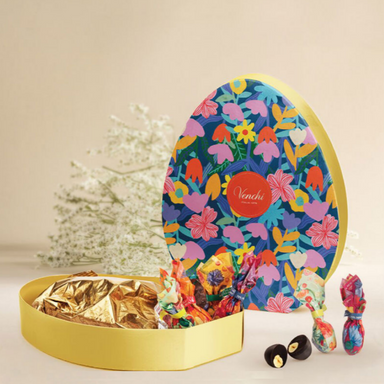 Venchi Confezione Regalo Uovo Teresa Rego con Ovetti di Cioccolato  - Gr. 200  - Dolcar S.A.S.