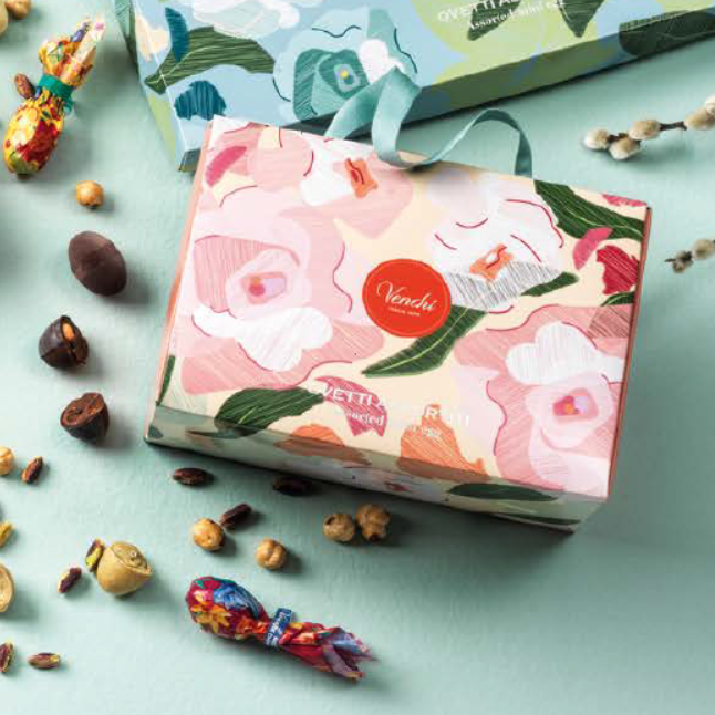 Venchi Borsina Regalo Camelia - Gr. 200  - Dolcar S.A.S.