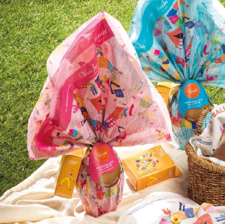 Venchi Uovo Bambini Rosa Latte - Gr. 220  - Dolcar S.A.S.