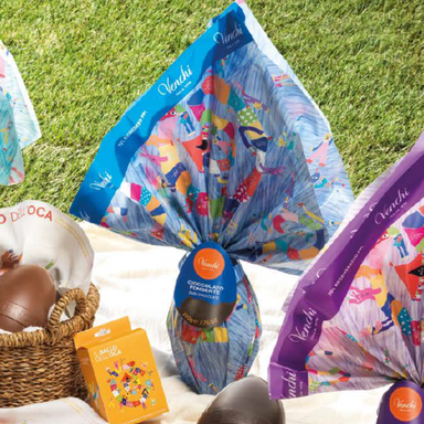 Venchi Uovo Bambini Blu Fondente 60% - Gr. 220  - Dolcar S.A.S.