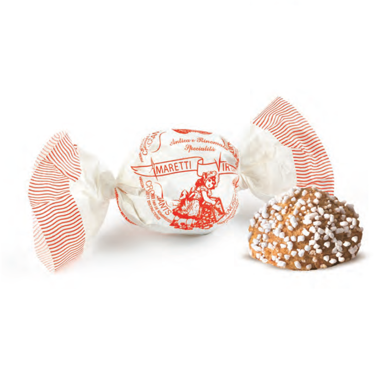 Amaretti Croccanti con Granella di Zucchero - Gr. 250