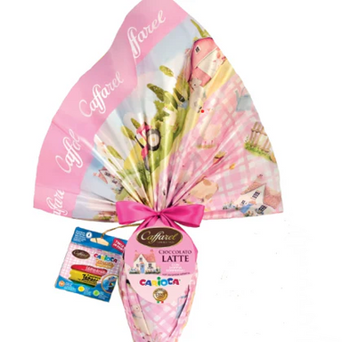 Caffarel Uovo Bambina Latte Rosa Caffarel - Gr. 230  - Dolcar S.A.S.