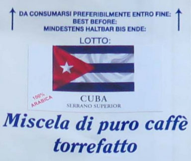 Tropical Miscela Speciale Cuba  - Casa del Biscotto