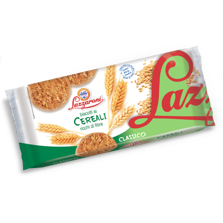 Biscotti ai Cereali - Gr. 300 - Lazzaroni