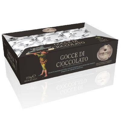 Biscottoni Monoporzione con Gocce di Cioccolato - Gr. 270 - Giovanni Cova & C.