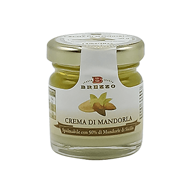 Crema Spalmabile Mignon - Mandorla di Sicilia - Gr. 38 - Brezzo