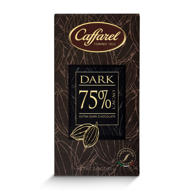 Dark - Tavoletta Extra Fondente 75% - Gr. 80 - Caffarel