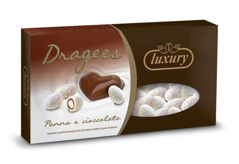Dragèes Tartufati di Cacao - Panna e Cioccolato - Kg. 0,5 - Buratti