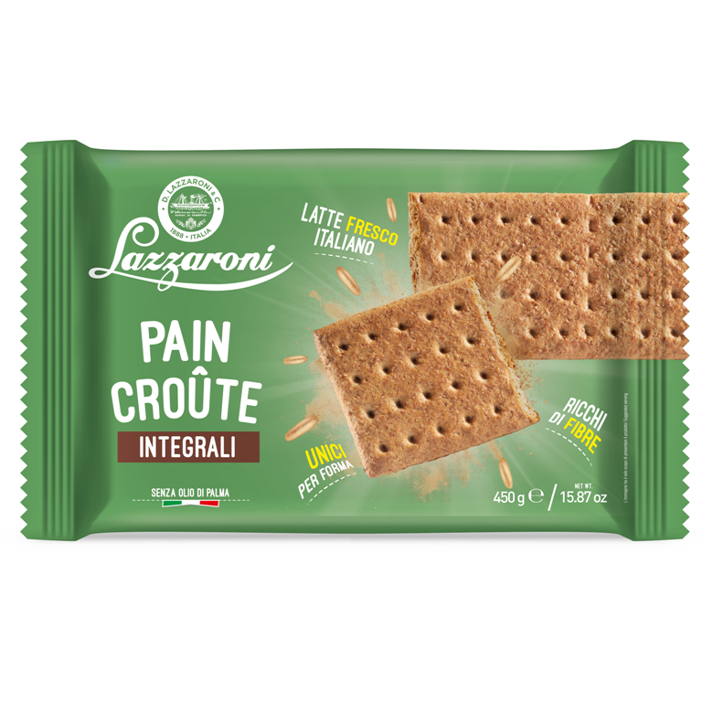 Pain Croute Integrali - Gr. 450 - Lazzaroni
