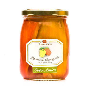 Peperoni di Carmagnola In Agrodolce - Gr. 550 - Brezzo