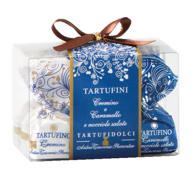 Tartufini Dolci Combinazioni - Cremino e Caramello - Gr. 63 - Antica Torroneria Piemontese