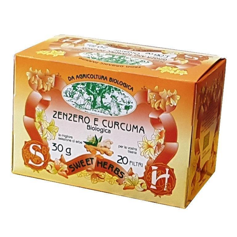 Zenzero e Curcuma - 20 Filtri - Brezzo